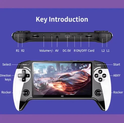 Black Hawk - Handheld Game Console